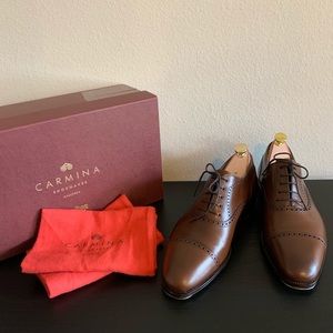 CARMINA - Semi Brogue Oxfords 80568 RAIN